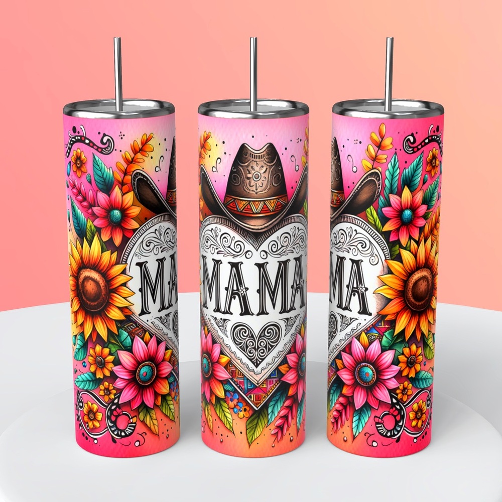 Western Mom 20 oz tumbler